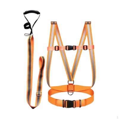 Reflective Deer Drag and Harness Set Adjustable with Comfortable Handle Vest