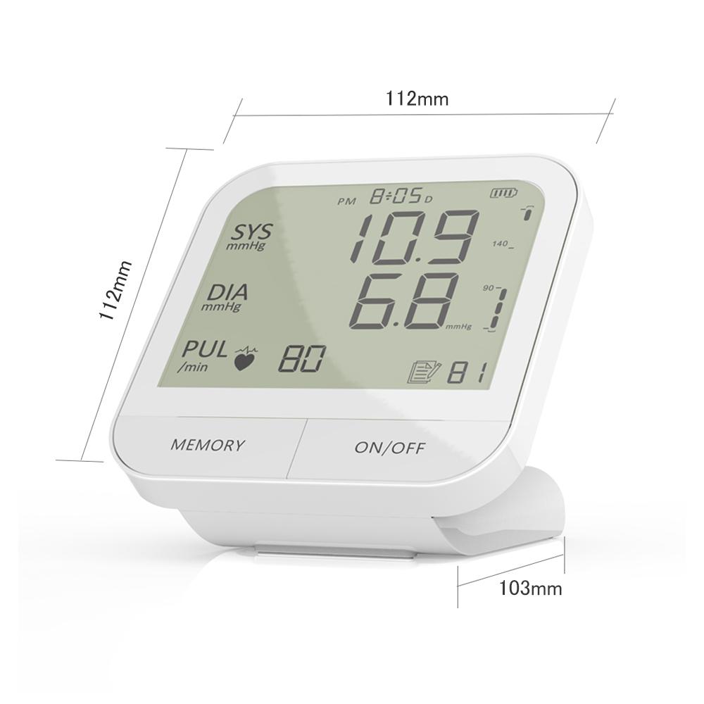 Home Automatic Electric Upper Arm BP Machine Digital Display Blood Pressure Monitor Machine With Voice Plastic