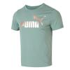 New PUMA T Shirts Unisex Green 689312-86