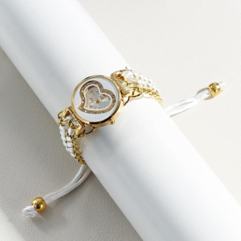 Reloj de Moda para Mujer Pulsera Versátil Pulsera Trenzada Reloj de Cuarzo para Mujer