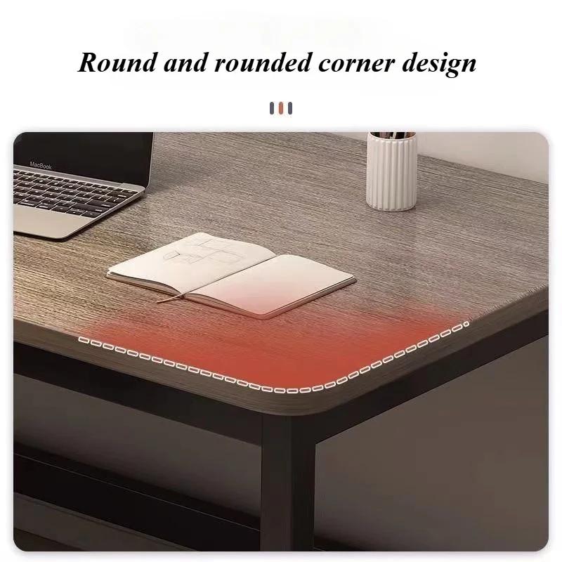 Klappbarer Computertisch, Schreibtisch aus Massivholz, Büroschreibtisch, Schreibtisch für Studenten, 80/100 cm, in zwei Größen erhältlich: Walnuss-/Eichentische