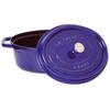 Staub Pico Cocotte Oval Grand Bleu 31cm, a Large, Double-handled Cast Iron Enamel Pot, Induction Compatible. [Official Japanese Product] La Cocotte Ov