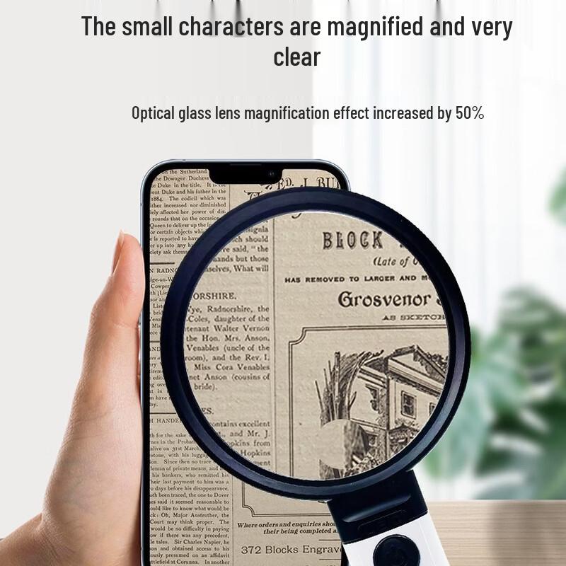 Miflame Handheld Reading Magnifier for Seniors