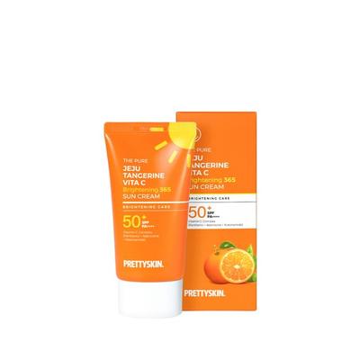 Pretty Skin - The Pure Jeju Tangerine Vita C Brightening 365 Sun Cream