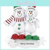 Charming European American Style Snowman Christmas Tree Decorations For Winter Celebrations