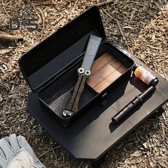 Folding Hand Saw with Wooden Handle Sharp Blade Double-Sided Teeth Compact Design Mini Saw Woodworking Tool