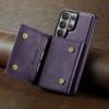 Luxury 2 In 1 Magnetic Leather Wallet Cards Solt Case for Samsung S26 Ultra S25 FE S24 S23 S22 S21 for Magsafe Shockproof Cover
