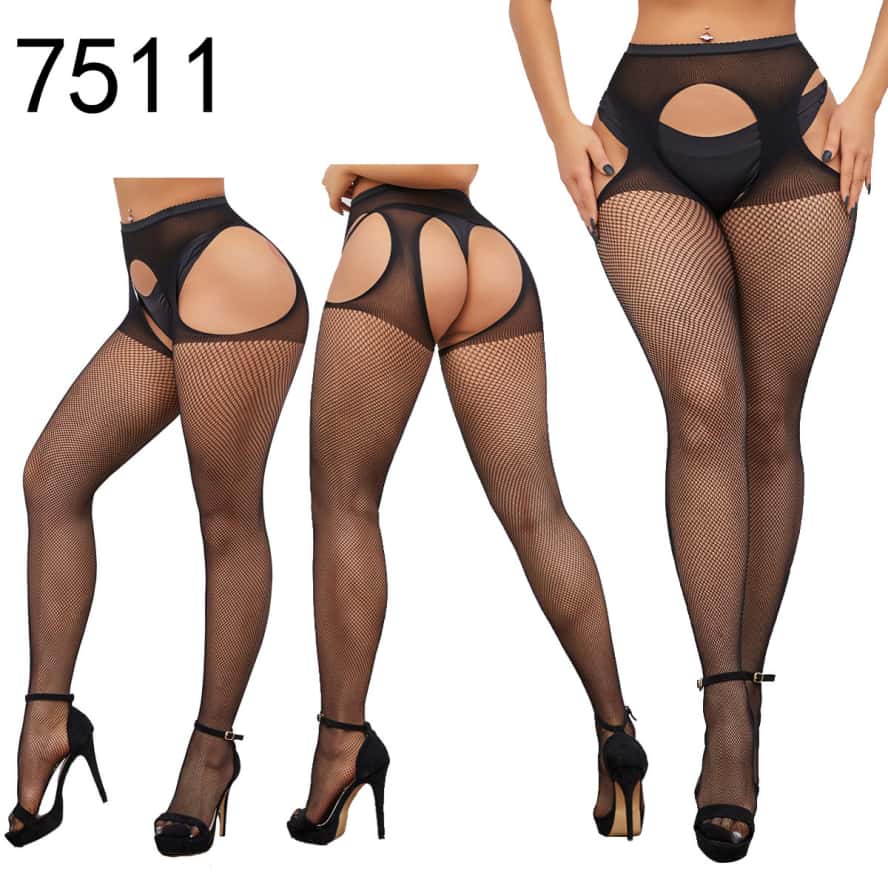 Plus Large Size Women Lace Fishnet Stockings Female Lingerie Tights Leggings Female High Waist Mesh Pantyhose for Women XXXL