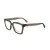 Salvatore Ferragamo Ferragamo Unisex 52 Mm Green Opticals Transparent Khaki