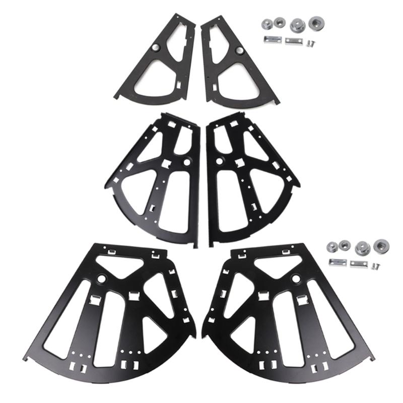 1 Pairs Cabinet Hinge Fan Shape 1/2/3 Layers Drawer Hinges Replacement Fittings Flip Frame Hinges Furniture Hardware