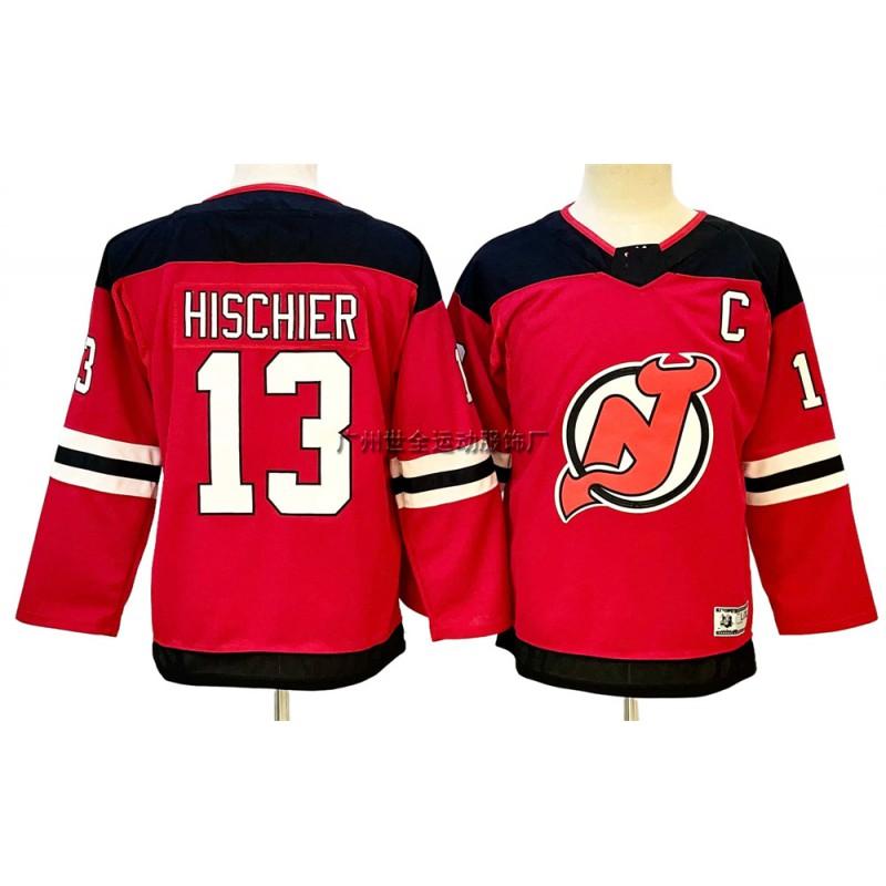 Kids Ice Hockey Jersey Toronto Maple Leafs Minnesota Edmonton Oilers Utah Team Uniform Boys