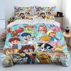Cartoon Duvet Cover Anime Digimon Adventure Monster Bedding Set Quilt Cover Pillowcase Comforter King Queen Size Boys Adult