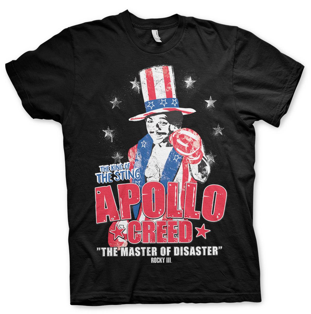Maglietta Da Uomo Apollo Creed Ufficialmente Licenziata Rocky Taglie S-XXL XXXL