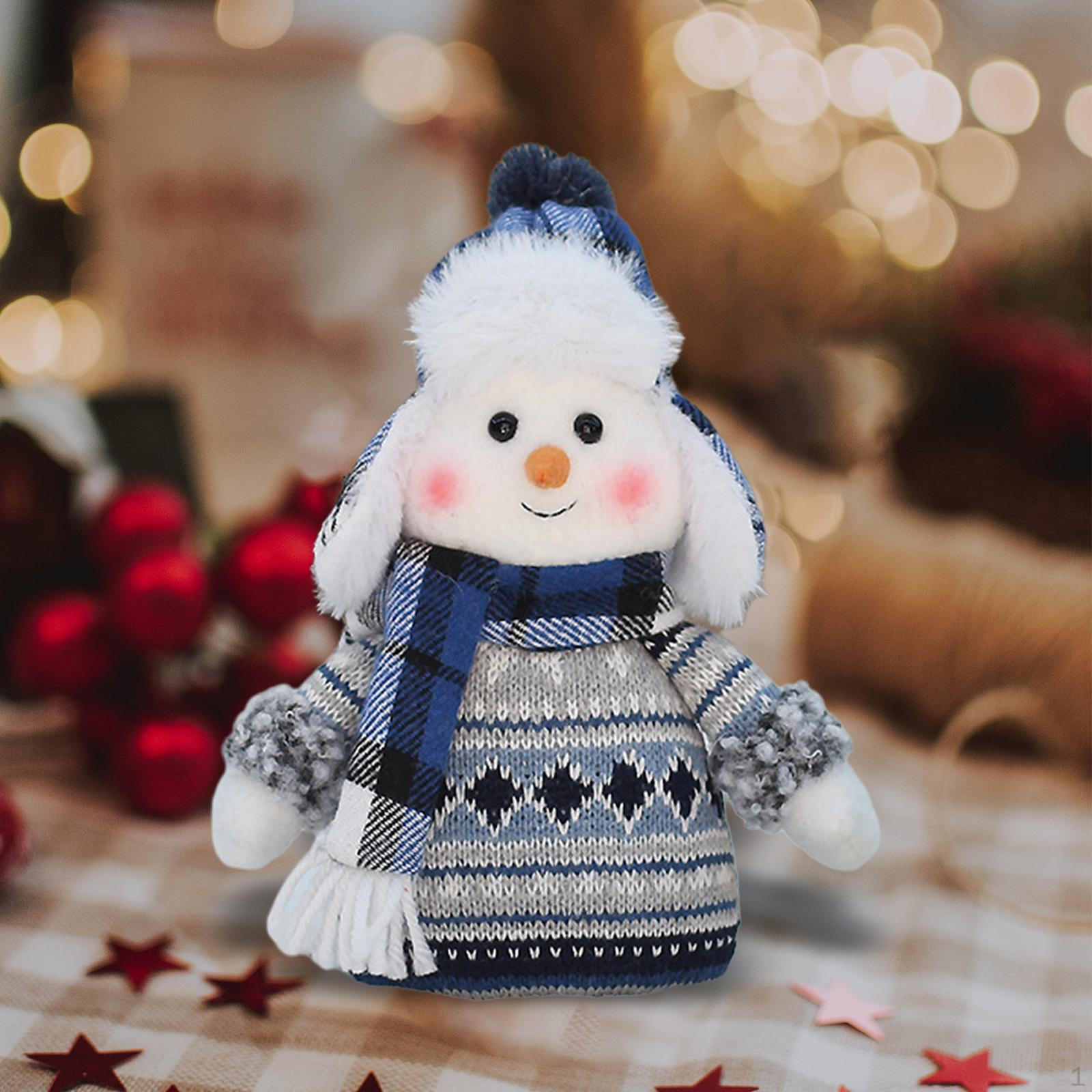 

Рождественская кукла-снеговик с украшением в шляпе, вечеринка, настольная коллекция, фестиваль, милое Рождество