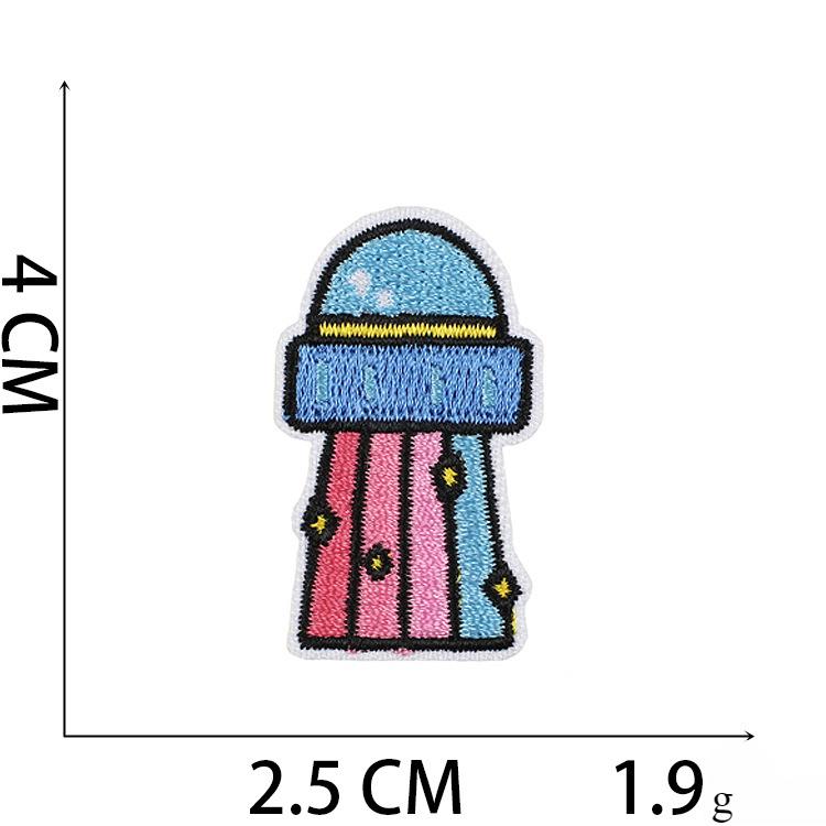 1Pc Astronaut Style Repair Clothing Home Decoration Embroidery Patches