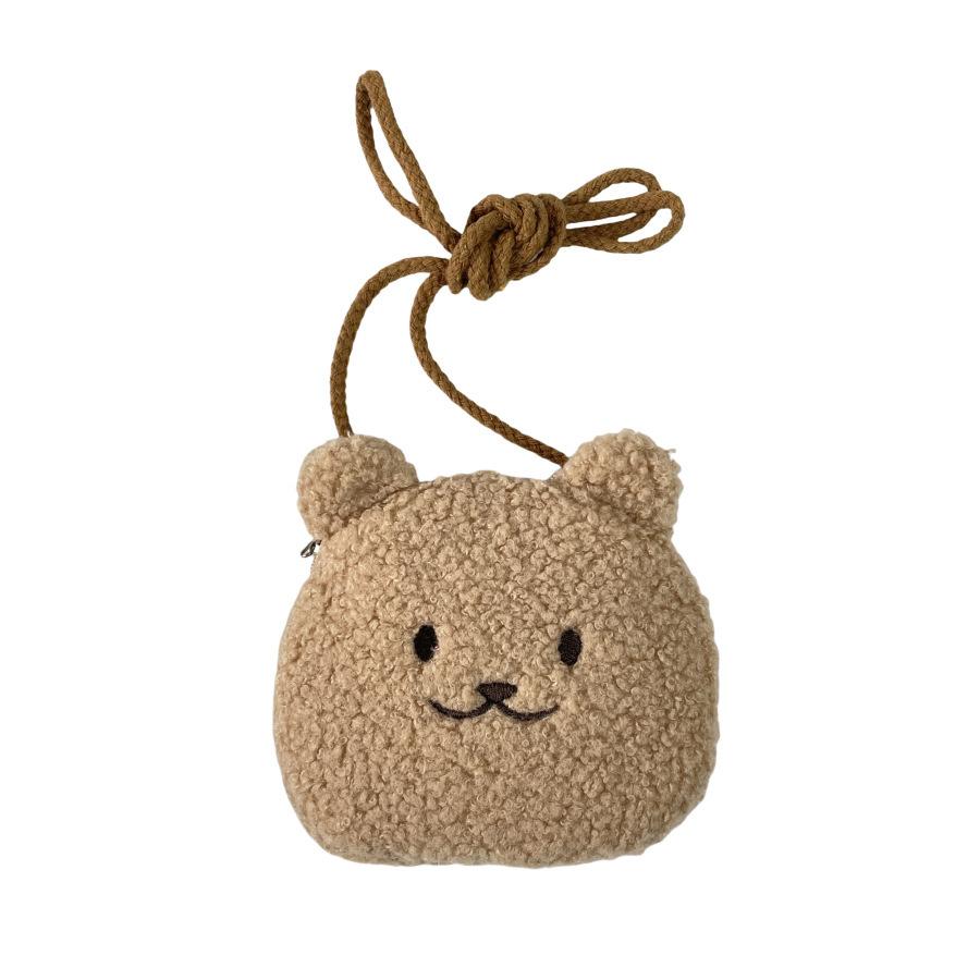 Plush Bunny Adorable Coin Purse Cute Kids Crossbody Bag Companion Storage