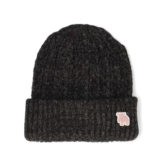 [Mozu] Basic One Point Cable Knit Cap Knit Cap Watch