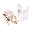 Chunky Wide Metal Bracelets For Women Open Cuff Exaggerated Cuff Bangles Trend Charm Arm Jewelry  Gifts