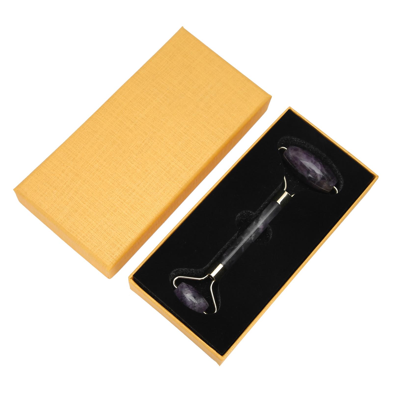 Face Body Roller Massager Skin Tightening Lifting Facial Massager Skin Cares Beauty ToolsAmethyst