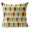 45X45Cm Colored Geometric Lines Color Blocks Abstract Throw Pillow Cover Decorative Pillowcase