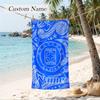 Cruz Azul Custom Name Printed Beach Towel Personalized Soft Towel For Swimming Beach Travel