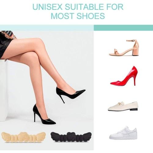 JUTOSU Heel Pads, Cushion Pads, Heel Protection Pads, Shoe Heel Protection Pads, Anti-Slip Pads, Prevents Shoes from Slipping Off, Prevents Slip-Ons,