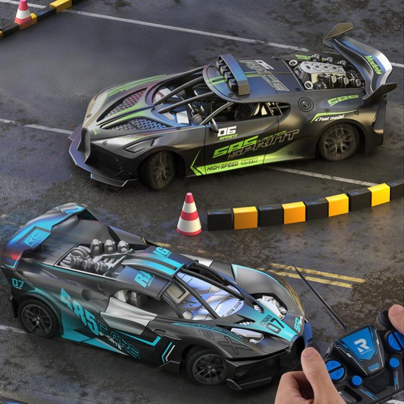 1Pc Children'S Remote Control Car Four-Way Charging Wireless Electric Toy Car Racing