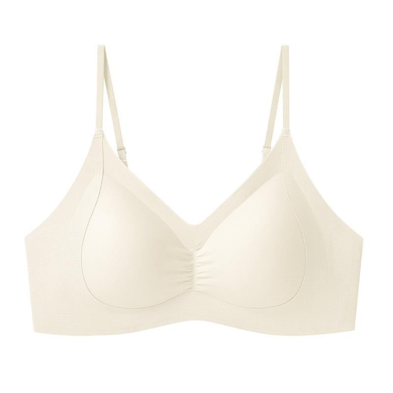 Traceless milk skin, small breasts gather underwear, women lift invisible foundation, breathable collection of secondary breasts, anti-sagging bra