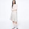 [Mardi Mercredi] Mohair Cardigan Round Neck_ivory Pink