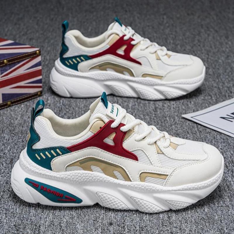 

Men Running Shoes Mesh Breathable Outdoor Sports Comfortable Soft Sole Sports Shoes 2025 New Trendy Lace-up Sneakers for Man 39