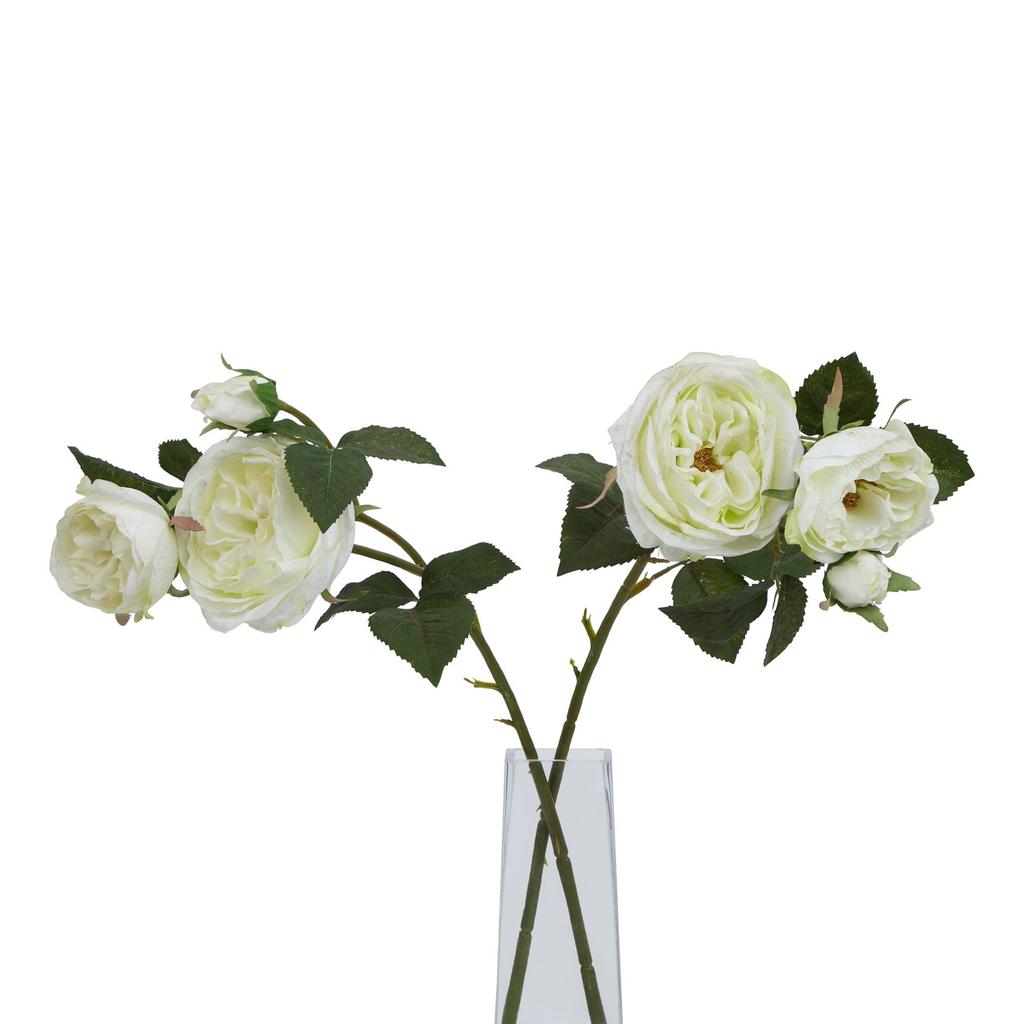 Hill Interiors The Natural Garden Collection Rose Artificial Flower