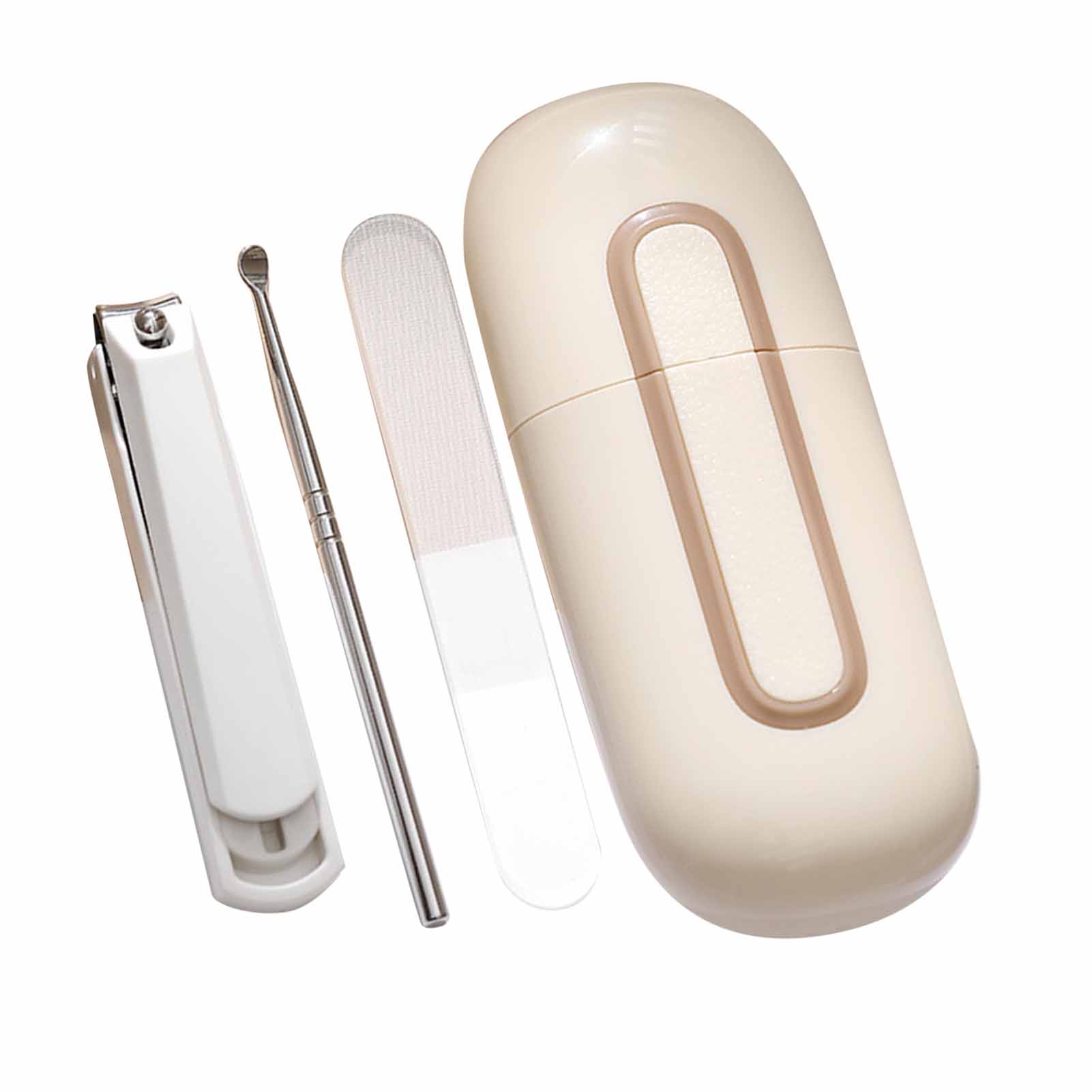 

Набор кусачек для ногтей Ухочистка Стеклянная пилочка Нержавеющая сталь Кусачки для ногтей Набор для ухода за ногтями для дома