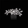 1 Stück Braut einfacher Haarkamm, geflochtenes Haar, Strass Brautkopfschmuck, Hochzeitsaccessoires, kreativ und modisch