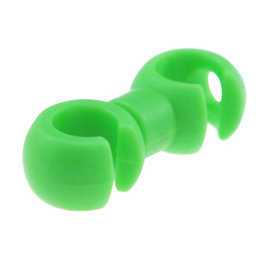 10PCS Bicycle Brake Line Cable Housing Clips S Style Buckle Hose