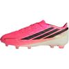 F50 Hyperfast Elite FG Little Kid Solar Turbo Kids Cleats Pink Solar-Turbo Core-Black IH4451