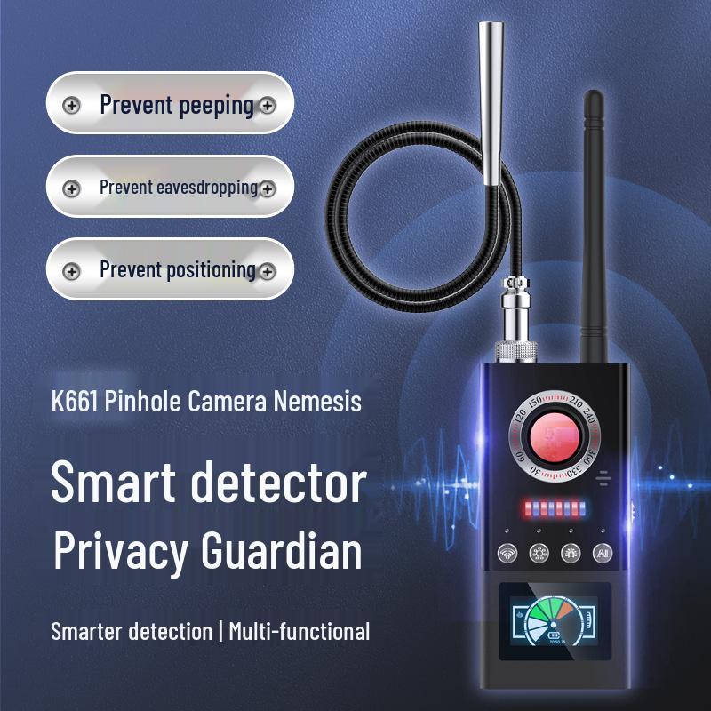 

K66 Signal Detector: Hotel Anti-Peeping, Car Anti-Tracking, GPS & Camera Monitoring Scanner