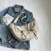 Hobo Bag für Damen, einfarbig, Umhängetasche, Schultertasche, Unterarmtasche