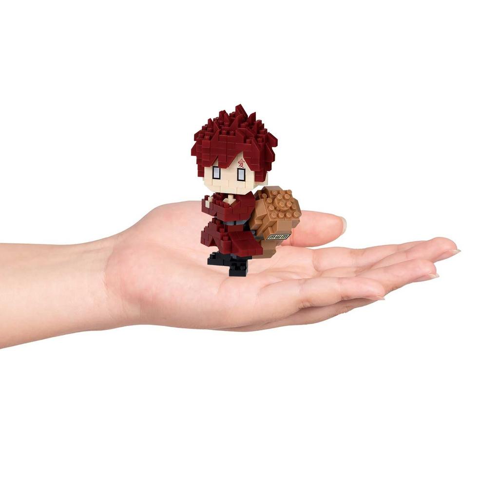 Kawada Nanoblock Gaara 3 X X 18 Ages 12 and Interior "NARUTO Shippuden" NBCC_224, 10.5 Cm, Up, Decoration, Hobby, NBCC_224