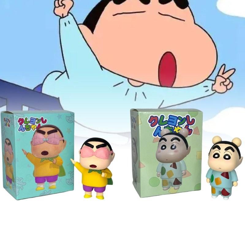 Chan Crayon Shin Cape Pajamas Costumes Pvc Toy Model Decoration Gift Christmas