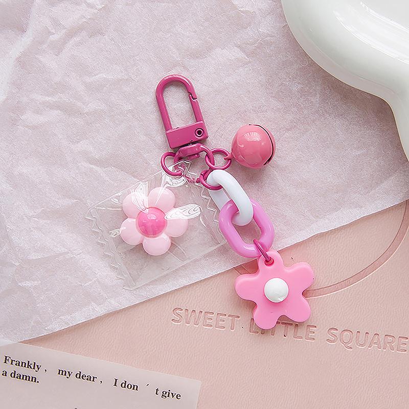

Уникальные цепочки для мобильных телефонов для женщин, полезные милые смоляные подвески в виде цветов, брелки для девочек, креативные цепочки для мобильных телефонов в корейском стиле