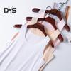 Γυναικείο γιλέκο με πάτο Ice Silk Χωρίς ραφή Αμάνικο Καθαρό Χρώμα Plus Size Strechy στρογγυλή λαιμόκοψη Dry Dry Cooling Camisole Καλοκαιρινό ραντεβού Διακοπές γραφείου