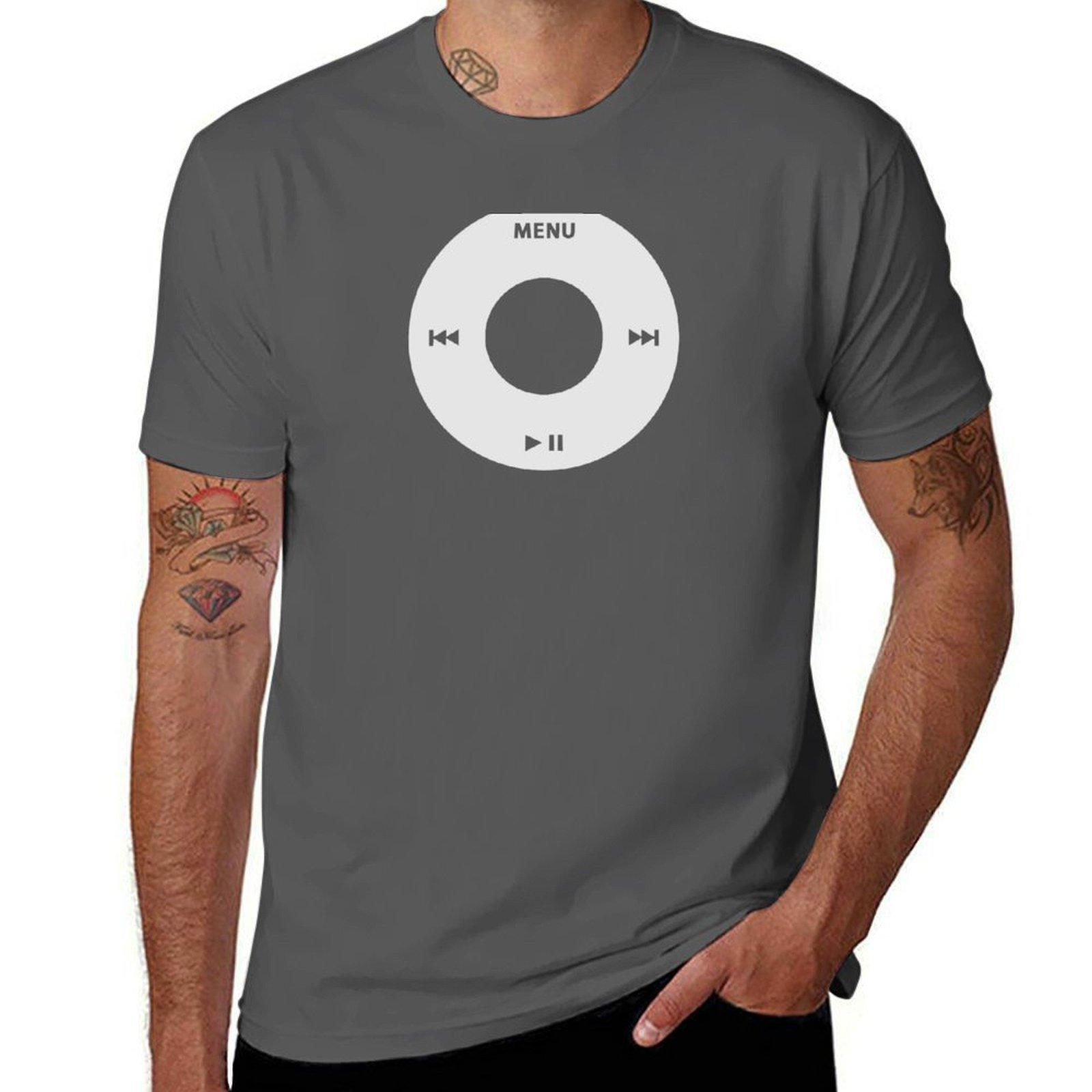 

iPod - Click Wheel T-Shirt cotton t shirt man man t shirt designer T-Shirt 4XL