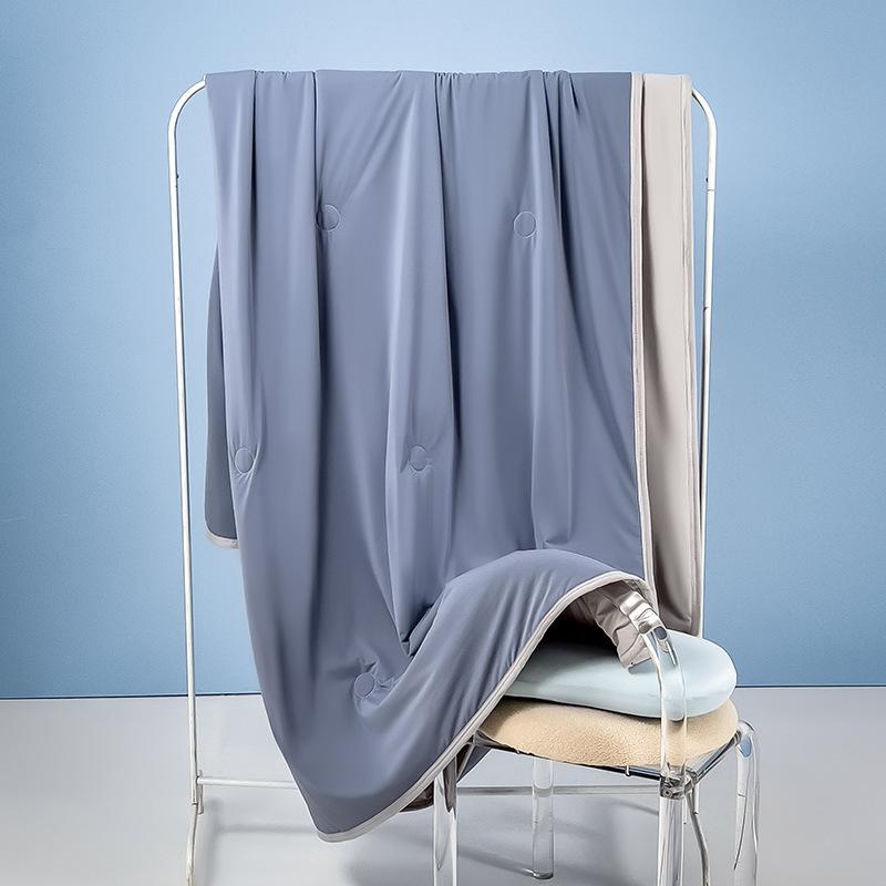 2026 Cooling Summer Blanket, Machine Washable Ice-Sense Quilt, Baby-Safe, Lightweight for Bed, Sofa, Student Dorm, Multiple Sizes