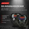 Auto Darkening Welding Helmet Welder Protector Helmet Detachable Welding Mask Head-mounted Breathable Welding Protector Helmet