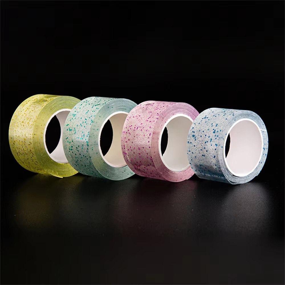 Nastro a Bolle Gonfiabili Adesivo Glitter Colorato Nastro Nano ad Alta Adesività Nastro a Bolle Nano