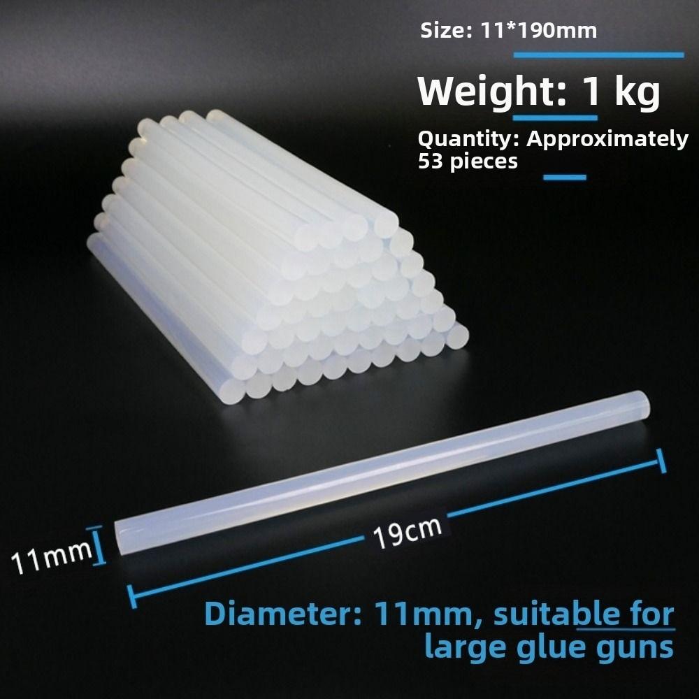 Mini Size Transparent Glue Sticks Clear Adhesive Glue Sticks  DIY Art Craft