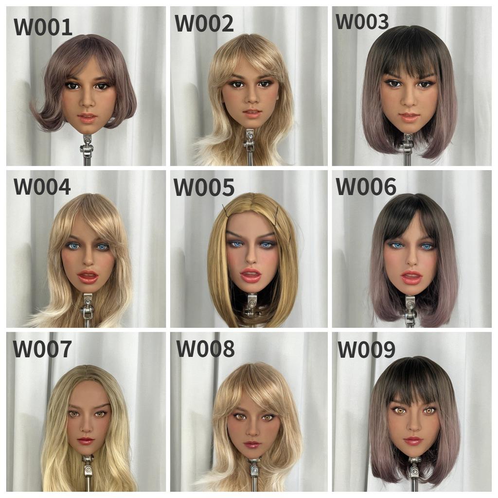 Solid Dolls TPE-Kopf kann für Oralsex verwendet werden. Mehrere Kopfformen stehen für dauerhafte exquisite Kopfformen des Mannes zur Verfügung