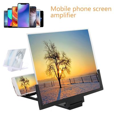 New 3D Mobile Phone Screen Magnifier 14inch HD Video Amplifier With Foldable Holder Magnifying Glass Smart Phone Stand Bracket