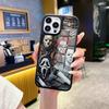 TK Popular Dark Horror Character Collection iPhone15 Thriller Mobile Phone Case Apple 17promax Glass Case 12