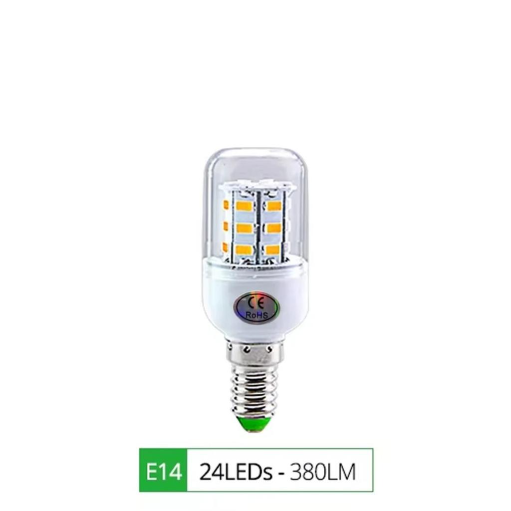 HOMZY E27 LED Lamp E14 LED SMD 5730 220V Corn Light Bulbs 24 36 56 72 LEDs Lamparas LED Chandelie For Home Decoration Ampoule Led Light